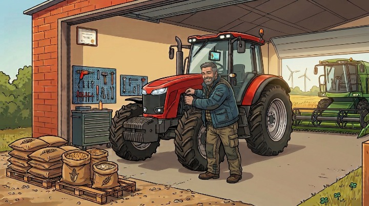 Przegląd i serwis maszyn Gaspardo, Horsch i Väderstad w warsztacie przed sezonem